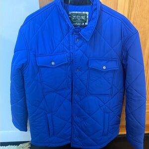 American Eagle Outfitters Royal Blue Puffer Jacket